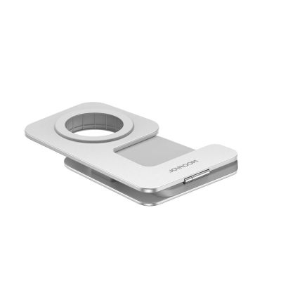 3. Uchwyt na ładowarkę indukcyjną Joyroom JR-W18 do smartwatchy - srebrny