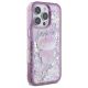 4. Etui Hello Kitty Liquid Glitter 50TH Anniversary Party na iPhone 16 Pro - fioletowe