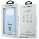 9. Etui Karl Lagerfeld Smooth Ikonik Sketch MagSafe do iPhone 18 Pro / 17 Pro - jasnoniebieske