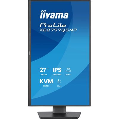 24. iiyama ProLite XB2797QSNP-B1 monitor komputerowy 68,6 cm (27") 2560 x 1440 px Quad HD LED Czarny