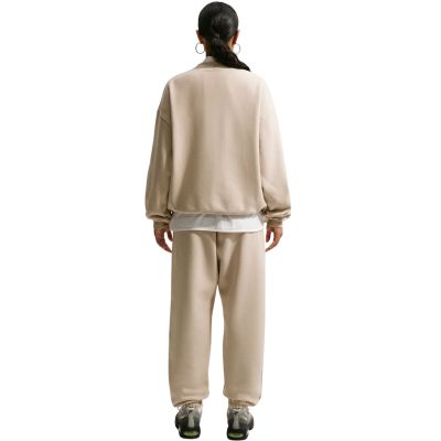 6. Bluza damska Nike Studio Fleece kremowa IM8082 236