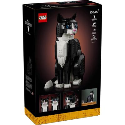 2. LEGO Ideas 21349  Biało - Czarny kot