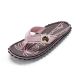 4. Gumbies japonki unisex ISLANDER FLIP-FLOP PALM LEAF PINK