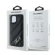 8. Etui Karl Lagerfeld Diagonal Quilted Script na iPhone 15 / 14 / 13 - czarne