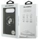 8. Etui Karl Lagerfeld Silicone Karl&Choupette Ring MagSafe do iPhone 17 Air - czarne