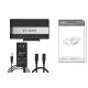 7. Adapter  IcyDock USB4 to 15mm U.2/U.3 SSD External Adapter