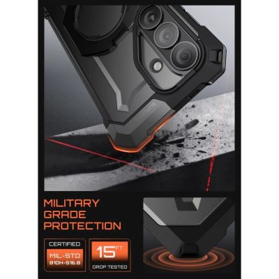 5. Etui Supcase UB Grip Mag MagSafe na Samsung Galaxy S26 - czarne