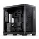 24. Jonsbo TK-4 Gehäuse, Midi-Tower, ATX, Tempered Glass - schwarz