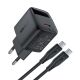 2. Ładowarka sieciowa Acefast A113 GaN PD 20W USB-C z wyświetlaczem z kablem USB-C - czarna