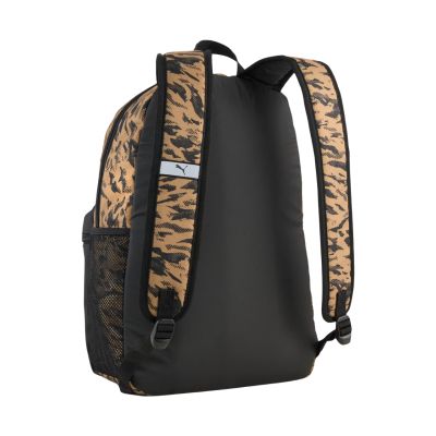 3. Plecak Puma Phase AOP czarno-brązowy 91169 07