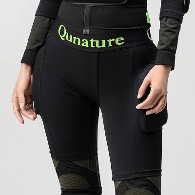 11. Ochraniacze bioder Qunature Ski - Basic XL narty snowboard łyżwy - czarne