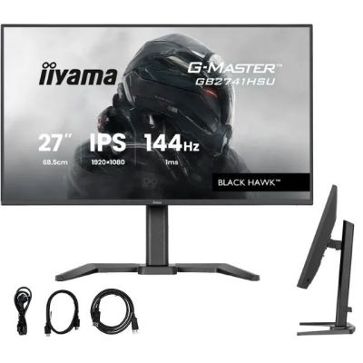 2. MONITOR IIYAMA LED IPS 27" GB2741HSU-B1 Black Hawk 144Hz