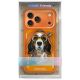 7. Etui Nimmy Cool&Cute 2.0 Dog na iPhone 17 Pro Max z magnetyczną zawieszką - pomarańczowe