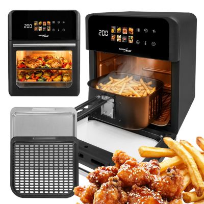 33. GREENBLUE FRYTKOWNICA BEZTŁUSZCZOWA AIR FRYER, MOCNA 1800W, POJEMNOŚĆ 10L, 8 PROGRAMÓW, AKCESORIA, TIMER GB950