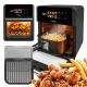 33. GREENBLUE FRYTKOWNICA BEZTŁUSZCZOWA AIR FRYER, MOCNA 1800W, POJEMNOŚĆ 10L, 8 PROGRAMÓW, AKCESORIA, TIMER GB950