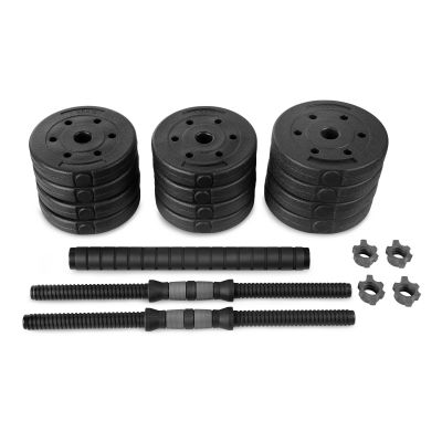 4. Zestaw hantli 2x 10 kg Spokey Pondus 20 SPK-944223