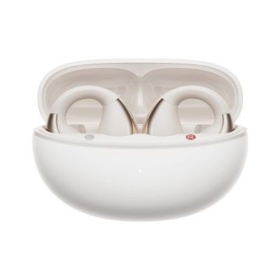3. Słuchawki OWS QCY Crossky C30 z klipsem IPX4 Bluetooth 5.4 - białe
