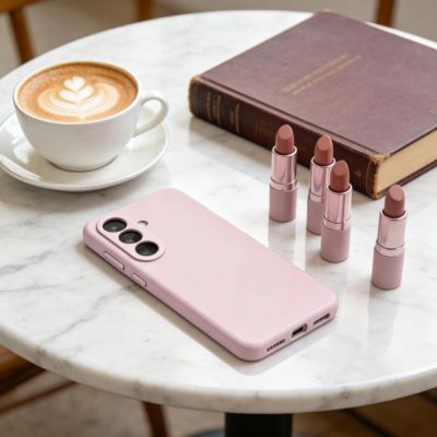 5. Etui Tech-Protect Silicone MagSafe na Samsung Galaxy S26+ - różowe