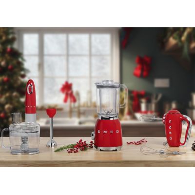 9. Smeg BLF03RDEU blender 1,5 l Blender stołowy 800 W Czerwony