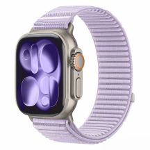 Pasek Tech-Protect NylonLoop na Apple Watch 40 / 41 / 42 mm - fioletowy