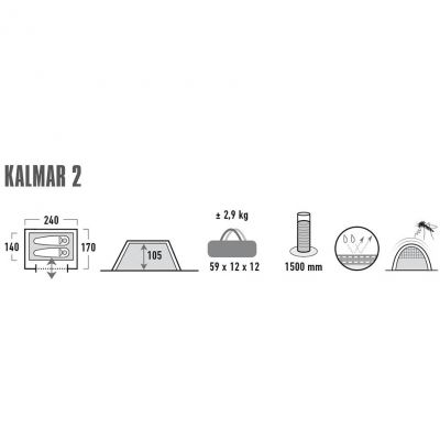 7. Namiot High Peak Kalmar 2 10302