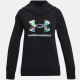 3. Bluza Under Armour Rival Logo Hoodie Jr 1366399 001