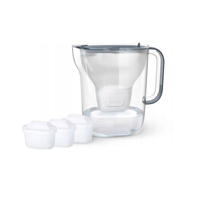 8. Dzbanek Brita Essential XL+3 wkłady ciemnoniebieski