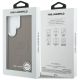 8. Etui Karl Lagerfeld Embossed Ring Initials MagSafe na Samsung Galaxy S26 Ultra - brązowe