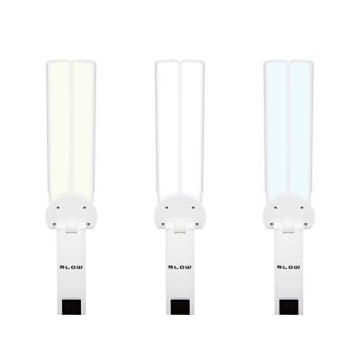 3. BLOW LAMPKA BIURKOWA LED LB-24 Z ZEGARKIEM