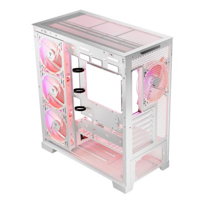 40. MODECOM OBUDOWA VOLCNO SPACE APEX ARGB MIDI WHITE