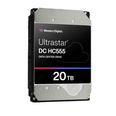 3. Dysk serwerowy HDD Western Digital Ultrastar DC HC555 WUH722020CL5204 (20 TB; 3.5"; SAS)