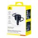4. Ładowarka samochodowa Baseus Enjoyment Max 60W ze zwijanymi kablami USB-C i Lightning - czarna