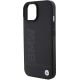 6. Etui BMW Leather Hot Stamp na iPhone 15 - czarne