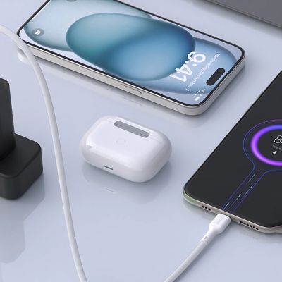 2. Kabel Dudao L9T 5A USB-A - USB-C 1m - biały