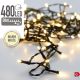 5. LAMPKI CHOINKOWE ŁAŃCUCH ŚWIETLNY 480 LED CIEPŁY BIAŁY