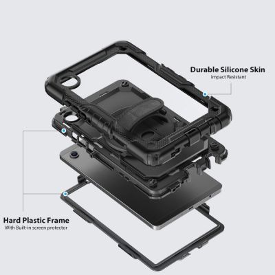 17. Etui Tech-Protect Solid na Samsung Galaxy Tab A9 / A11 8.7 X110 / X115 / X133 / X135 - czarne