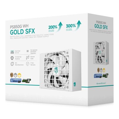 6. Zasilacz DeepCool PS850G-FE biały