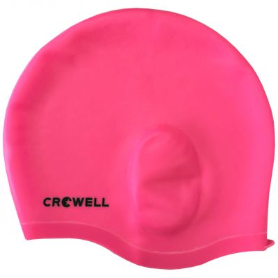 5. Czepek pływacki Crowell Ucho Bora różowy kol.5