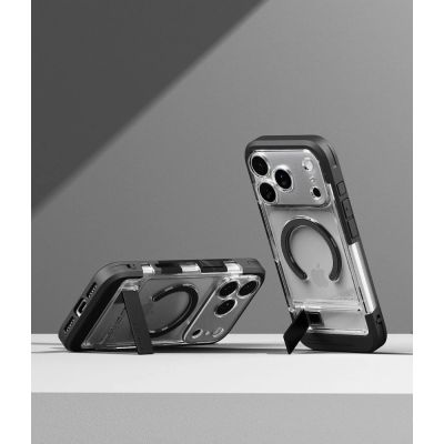 7. Etui Ringke UX Magnetic na iPhone 18 Pro / 17 Pro - przezroczyste