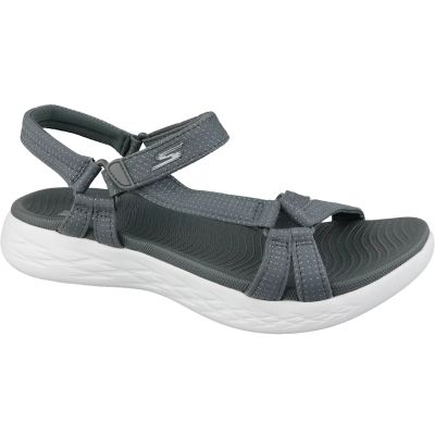 5. Sandały Skechers On The Go 600 15316-CHAR szare