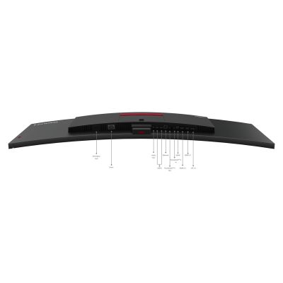 14. Lenovo ThinkVision P49w-30 monitor komputerowy 124,5 cm (49") 5120 x 1440 px Dual WQHD LED Czarny