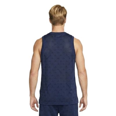 5. Koszulka Air Jordan x Paris Saint Germain Mesh Jersey Midnight Navy/White - DB6478-410