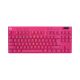 3. Klawiatura Logitech PRO X TKL różowa