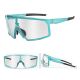 Rockbros SP22BL okulary z fotochromem turskusowe
