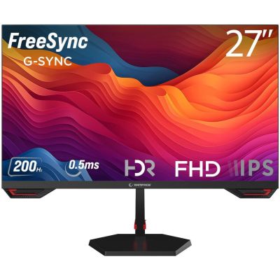 Monitor 27" Rampage Crimson FHD 200Hz 1ms Fast IPS gamingowy
