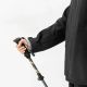 7. Kijek trekkingowy Qunature nordic walking aluminiowy 110 - 130 cm 1 szt. - brązowy