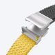 5. Zestaw 2 pasków AMAZINGTHING Blend Band do Apple Watch 45 / 46 / 49 mm - żółto-czarny / czarny