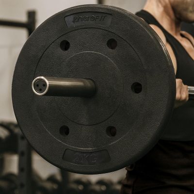 10. OBCIĄŻENIE BETONOWE 20 KG ENERO FIT fi26,5