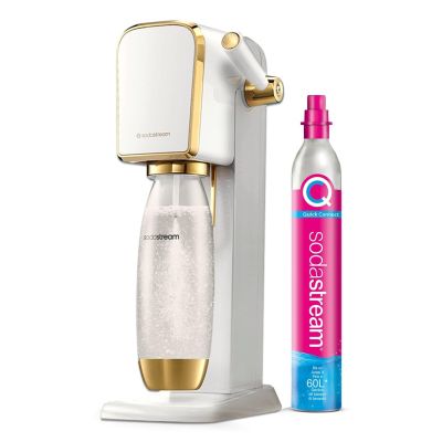 Sodastream ART białe złoto z 1L butelką PET