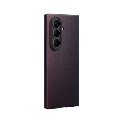 2. EF-KF976SRE Samsung Carbon Magnet Case for Galaxy Z Fold 8 Ultra Red